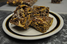 Healthy Snack:  Fat-Free Crunchy S'mores Bars